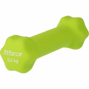 Fitforce FDBN 0, 5 KG Ganteră pentru o mână, verde deschis, mărime imagine