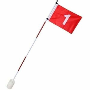PURE 2 IMPROVE FLAG POLE SET Steag golf, alb, mărime imagine