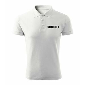 DRAGOWA tricou polo SECURITY, alb imagine