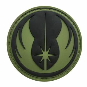 Petic WARAGOD Jedi Order PVC verde imagine