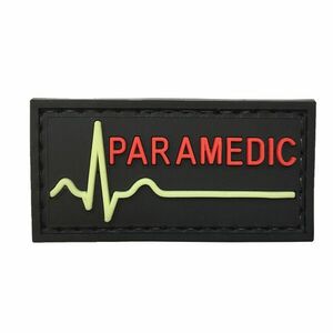 WARAGOD Petic 3D Paramedic negru 5x2.5cm imagine