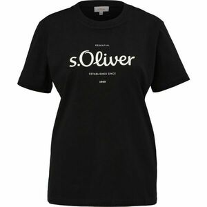 s.Oliver RL T-SHIRT Tricou, negru, mărime imagine