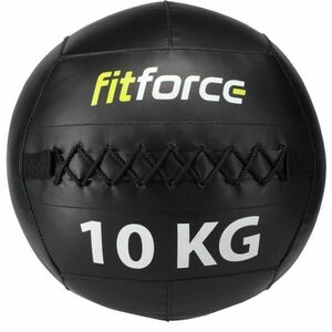 Fitforce WALL BALL 10 KG Minge medicinală, negru, mărime imagine