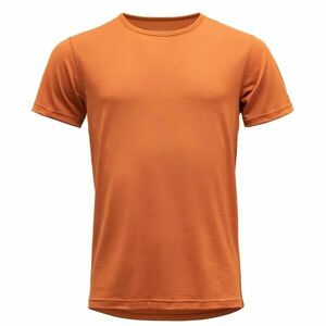 Devold BREEZE MERINO 150 T-SHIRT Tricou pentru bărbați, portocaliu, mărime imagine