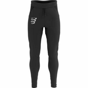 Compressport HURRICANE WINDPROOF Pantaloni de alergare pentru bărbați, negru, mărime imagine