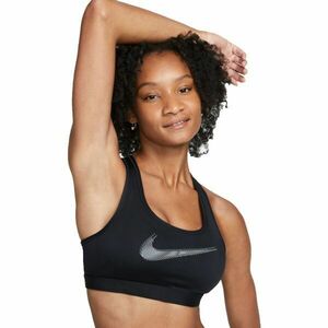 Nike DF SWSH PDED HBR BRA Bustieră femei, negru, mărime imagine
