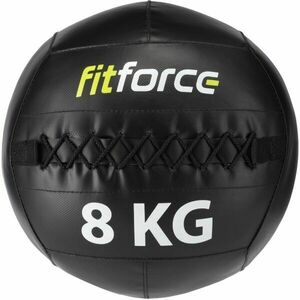Fitforce WALL BALL 8 KG Minge medicinală, negru, mărime imagine