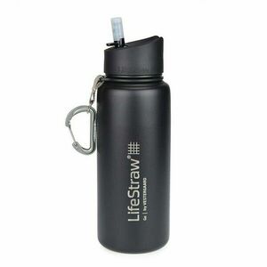 LifeStraw Go Sticlă cu filtru din oțel inoxidabil 700ml negru imagine