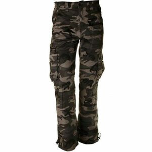 Pantaloni pentru bărbați loshan lorenzo model camuflaj gri camuflaj imagine