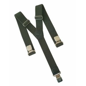 Bretele natur pentru pantaloni, oliv imagine
