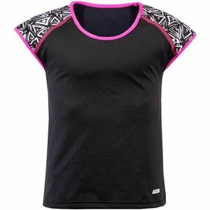 Axis Dívčí triko Tricou fitness fete, negru, mărime imagine