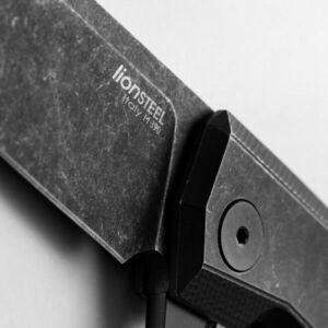 Lionsteel Myto este un cuțit de închidere EDC de înaltă tehnologie, complet negru, cu lama din oțel M390 cu clip de centură MYTO MT01B BW imagine
