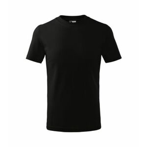 Tricou Malfini Basic pentru copii, negru imagine