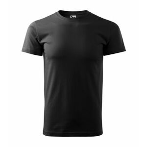 Tricou Malfini Basic pentru bărbați, negru imagine