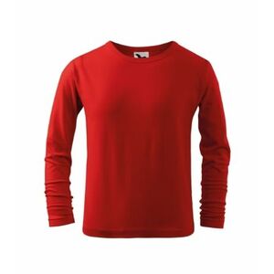 Tricou cu mânecă lungă pentru copii Malfini Fit-T LS, roșu imagine