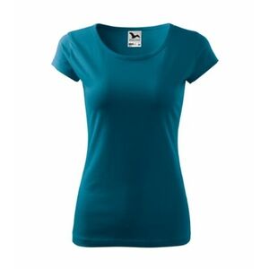 Malfini Pure tricou polo pentru femei, albastru petrol imagine