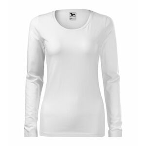 Malfini Slim tricou cu mânecă lungă pentru femei, alb imagine
