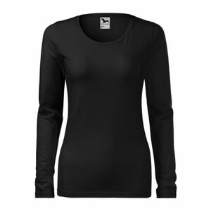 Malfini Slim tricou cu mânecă lungă pentru femei, negru imagine
