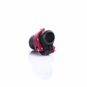Warp ND - mecanică flip-lock FL-17 plastic negru/manetă ALU roșie/piuliță roșie, pentru diametrul de 18 mm imagine