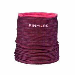 Finmark Multifunkční šátek s flísem Fular multifuncțional, vișiniu, mărime imagine
