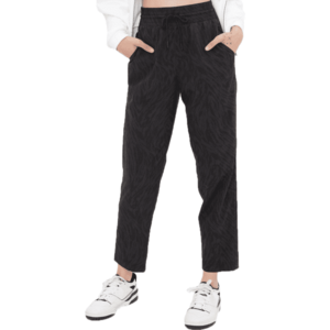 GAP PLAINWEAVE HR PANT Pantaloni de trening damă, negru, mărime imagine