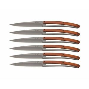 Set de 6 cuțite Deejo Table gri titan coralwood imagine