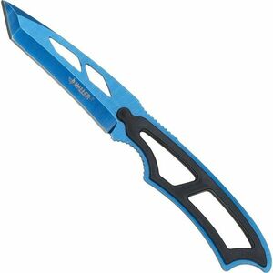 Haller cuțit cu lamă fixă NeckKnife blau anodizat imagine
