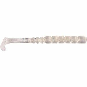 Shad Mustad AJI Paddle Tail, 5cm, Clear Luminous Silver Glitter, 12buc/plic imagine