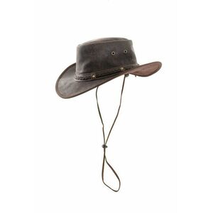 Pălărie din piele Crushable Outdoors Origin Outdoors, maro imagine
