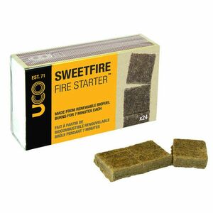 UCO Sweetfire Tabs Incendiatoare de foc ecologice, rezistente la furtuni imagine