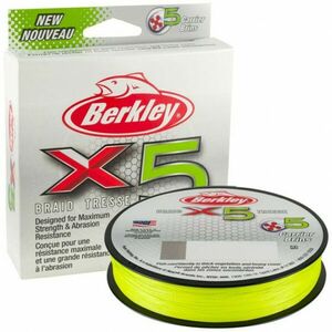Fir textil Berkley X5 Fluro, verde, 150m (Diametru fir: 0.20 mm) imagine