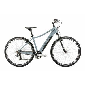 Bicicleta electrica de trekking femei Romet Orkan 1 D RM Integrat Albastru/Negru 2023 imagine