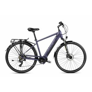 Bicicleta electrica de trekking/oras barbati Romet Wagant 1 MM Mov/Argintiu 2023 imagine