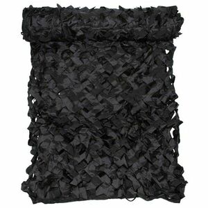 MFH Plasă de camuflaj, 2 x 3 m, "Basic", negru imagine