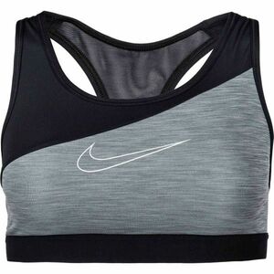 Nike SWOOSH BAND MTLC LOGO BRA Sutien sport damă, negru, mărime imagine