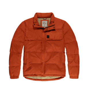 Jachetă Vintage Industries Cas, portocalie imagine