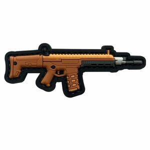 WARAGOD aplicatie 3D GUN PVC PATCH imagine