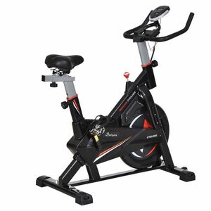 Soozier bicicleta fitness, cu ecran LCD, aparat de antrenament | AOSOM RO imagine