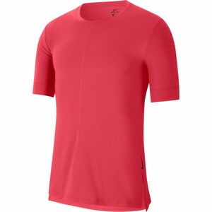Nike DF TOP SS YOGA M Tricou sport bărbați, roz, mărime imagine