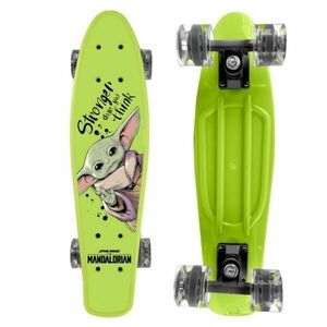 Disney GROGU Skateboard (fishboard), verde deschis, mărime imagine