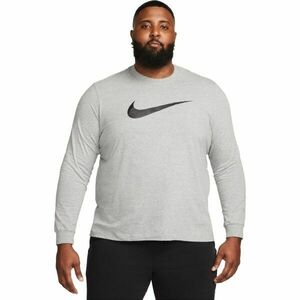 Nike SPORTSWEAR ICON SWOOSH Tricou cu mânecă lungă bărbați, gri, mărime imagine