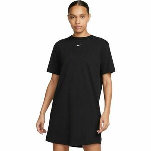 Nike NSW ESSNTL SS DRESS TSHRT Rochie pentru femei, negru, mărime imagine