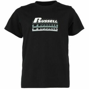 Russell Athletic TEE SHIRT BOY Tricou pentru copii, negru, mărime imagine