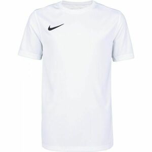 Nike DRI-FIT PARK 7 JR Tricou fotbal copii, alb, mărime imagine