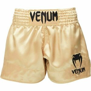 Venum CLASSIC MUAY THAI SHORTS Pantaloni scurți pentru box thailandez, auriu, mărime imagine