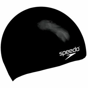 Speedo MOULDED SILC CAP JU Cască înot juniori, negru, mărime imagine