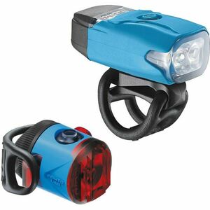 Lezyne KTV DRIVE / FEMTO USB PAIR Set lumini bicicletă, albastru, mărime imagine