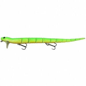 Vobler 3D Snake 20cm, 25g Green Fluo Savage Gear imagine