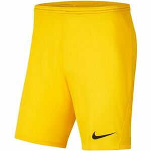 Nike DRI-FIT PARK 3 JR TQO Pantaloni de fotbal băieți, galben, mărime imagine