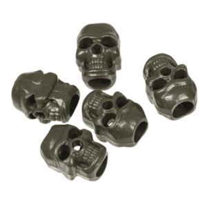 Mil-Tec Skull Accesorii pentru șireturi 10 buc., oliv imagine